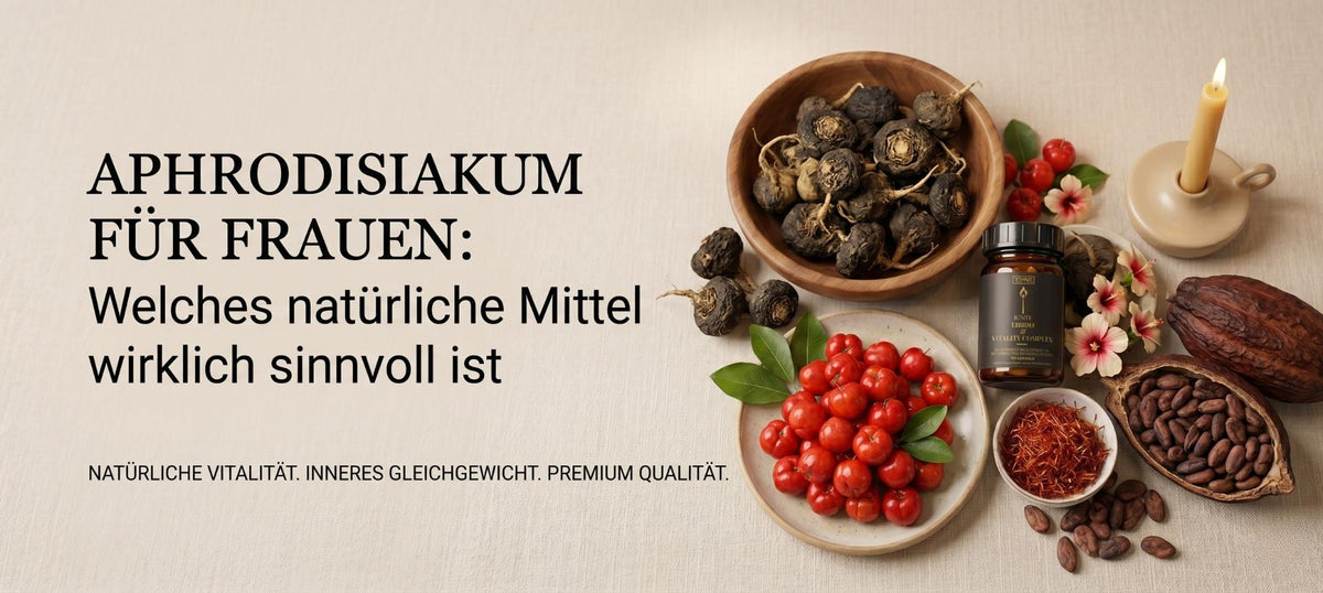 Aphrodisiakum für Frauen mit schwarzem Bio-Maca von Rewake Ignite