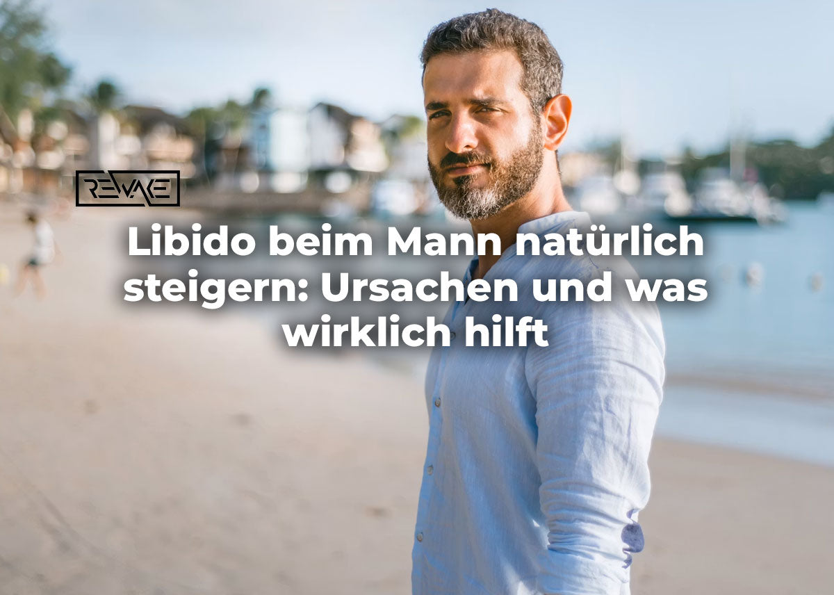 Vitaler Mann in Bewegung im Tageslicht – natürliche Wege, die Libido beim Mann zu steigern durch Stressabbau, Schlaf und Bewegung