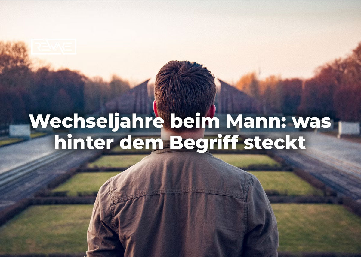 Mann um die 50 sitzt nachdenklich am Küchentisch im Morgenlicht, Symbolbild für hormonelle Veränderungen beim Mann im Alter