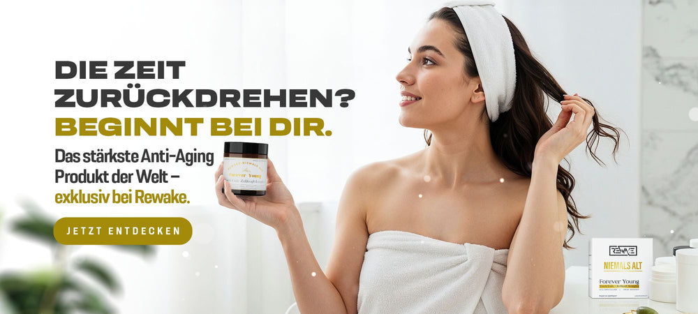 Das stärkste und beste Anti Aging und NMN Pulver der Welt, Forever Young von Rewake by Niemals Alt