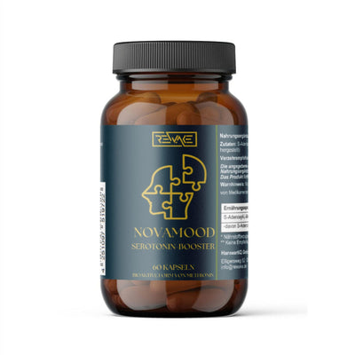 NovaMood natürliche Antidepressiva Alternative – SAMe Serotonin-Booster Kapseln ohne Nebenwirkungen